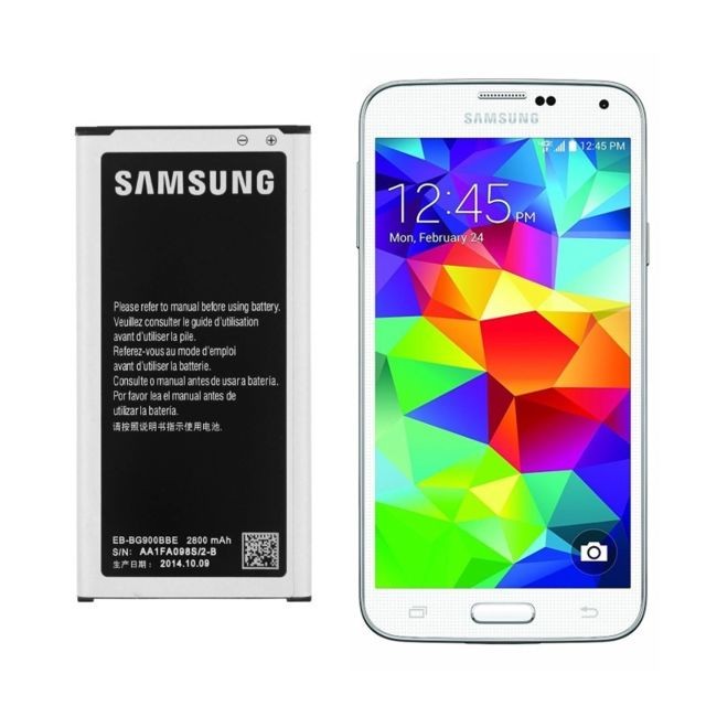 Samsung - Batterie Samsung Galaxy S5 Officielle EB-BG900 2800mAh - Samsung