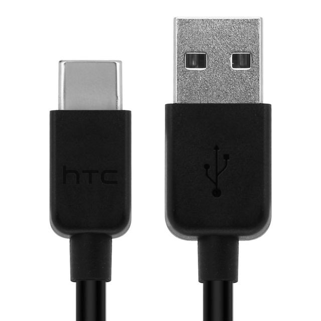 HTC - Câble USB vers USB Type C Original HTC Noir - Longueur 1m - HTC
