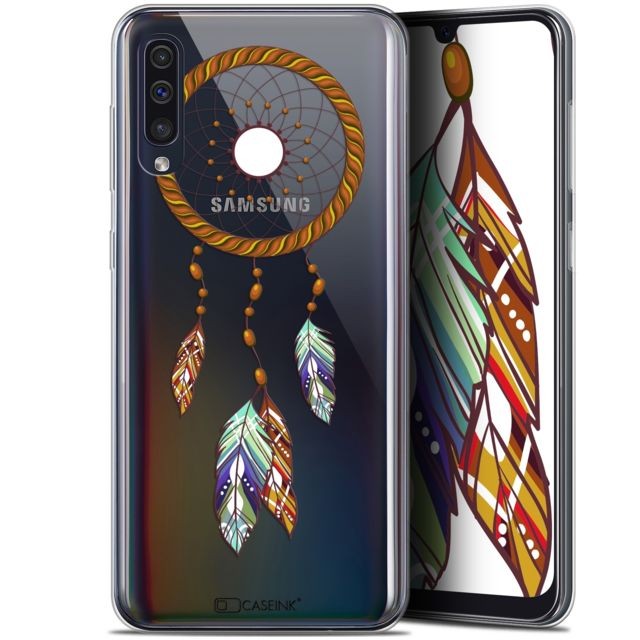 Caseink - Coque Pour Samsung Galaxy A50 (6.4 ) [Gel HD Collection Dreamy Design Attrape Rêves Shine - Souple - Ultra Fin - Imprimé en France] Caseink  - Coque, étui smartphone