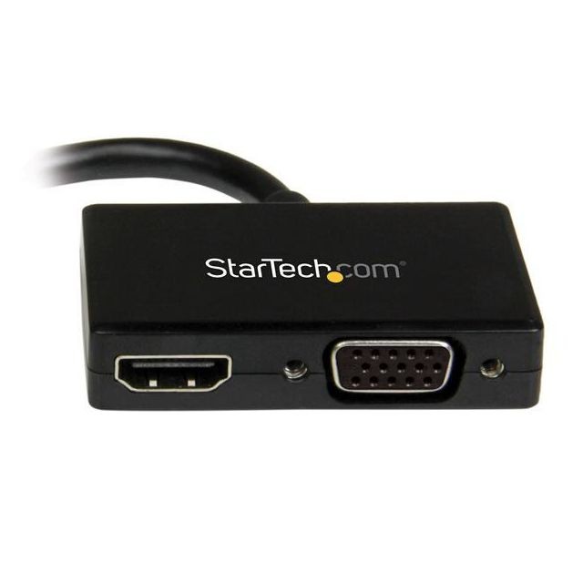 Startech Adaptateur audio / video de voyage - Convertisseur 2-en-1 Mini DisplayPort vers HDMI ou VGA