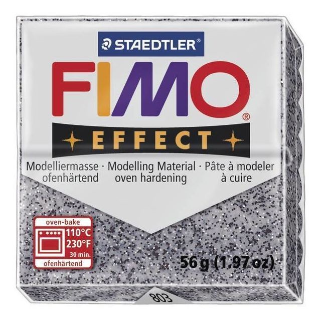 Modelage Fimo Pâte Fimo 57 g Effect Pierre Granite 8020.803 - Fimo
