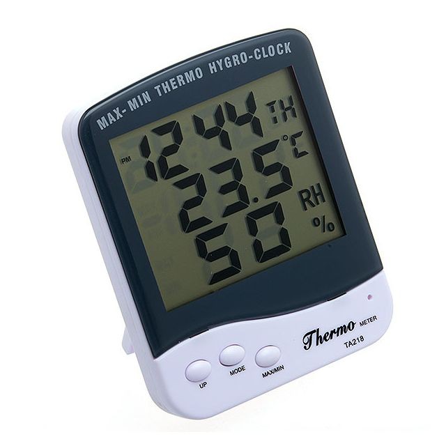 Météo connectée marque generique Horloge Digitale Thermomètre Hygromètre Température Humidité