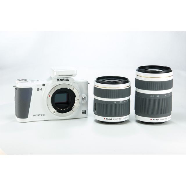 Kodak - KODAK Pixpro - Appareil Photo Numérique Compact - S1 Blanc-Blanc- Kodak   - Kodak