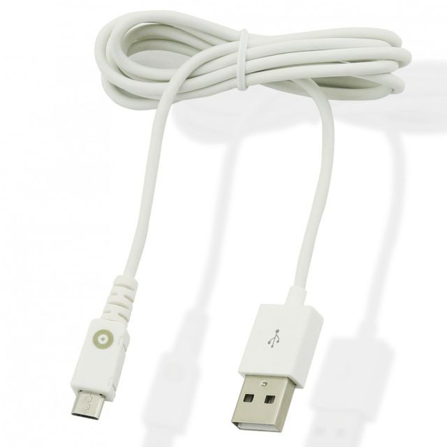 Muvit - Câble droit USB / Micro Usb, charge + sync 1A 1.2 metres blanc Muvit  - Autres accessoires smartphone Muvit