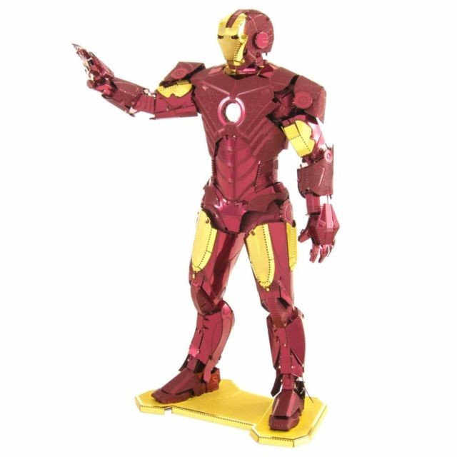 Metal Earth - Metal Earth Kit de modèle 3D Marvel Iron Man 570322 - Marvel Avengers Jeux & Jouets