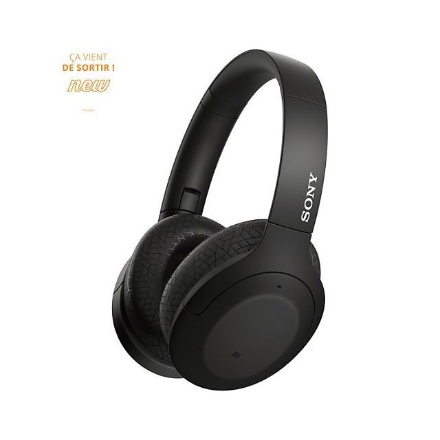 Sony - Casque audio arceau Noir WHH910NB.CE7 - Casque réducteur de bruit Sony Son audio