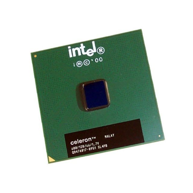 Intel - Processeur CPU Intel Celeron 600Mhz SL4PB Socket 370 FC-PGA Coppermine-128Ko - Processeur reconditionné