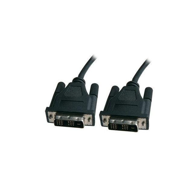 Connectland - Cable DVI-D M/M Double link 5M Réf : 0108072 - Connectland