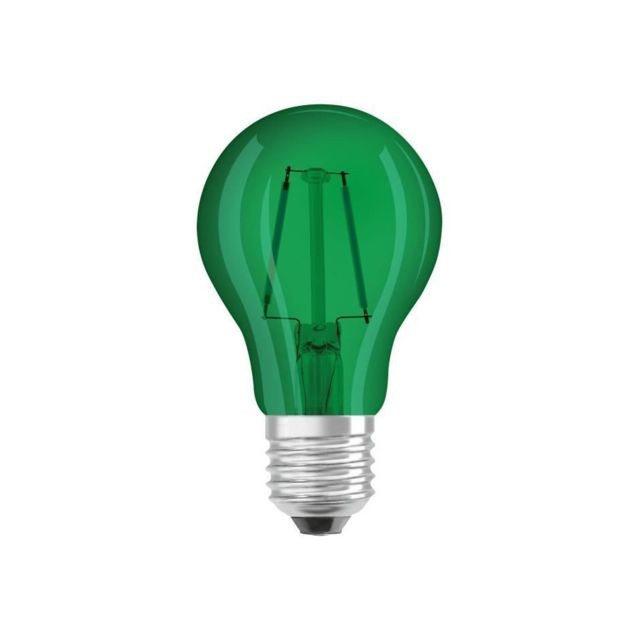 Ampoules LED Osram OSRAM Ampoule déco LED standard E27 - Verte