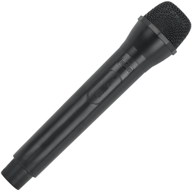 marque generique - Accessoires De Microphone Sans Fil En Plastique Artificiel Fake Mic Toy Handheld Black - Accessoires micros