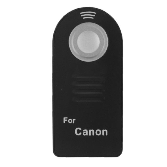 Wewoo - Télécommande sans fil appareil photo noir pour Canon sans Wewoo  - Télécommande Photo et Vidéo Wewoo