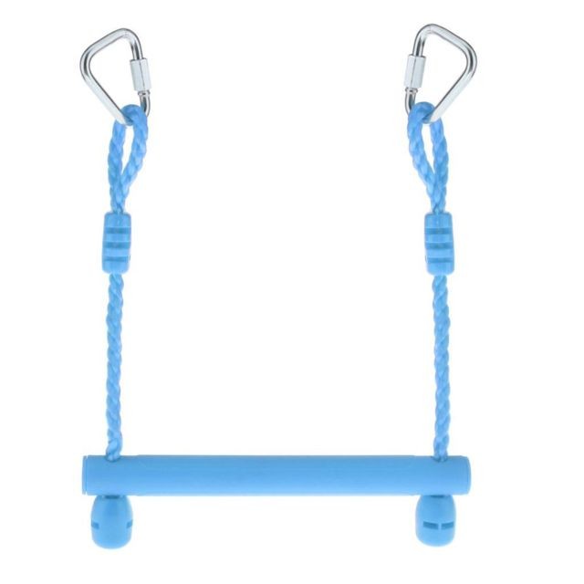 marque generique Barres De Balançoire Trapèze Pour Enfants Slack Obstacle Fitness Playset Access Age 6+ Blue