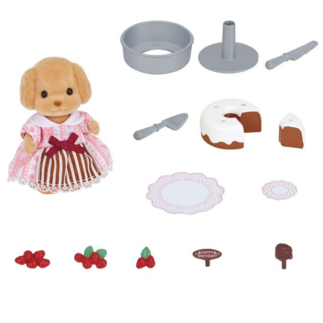 Sylvanian Families - Coffret Patisserie et Figurine - 5264 Sylvanian Families  - Mini-poupées