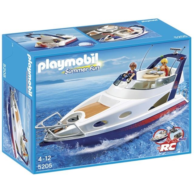 Playmobil - PLAYMOBIL - Yacht de luxe - 5205 - Playmobil