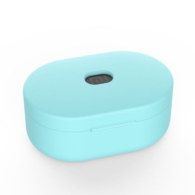 Wewoo - Coque Etui de protection en silicone pour Xiaomi Redmi AirDots Vert menthe Wewoo  - Ecouteurs intra-auriculaires
