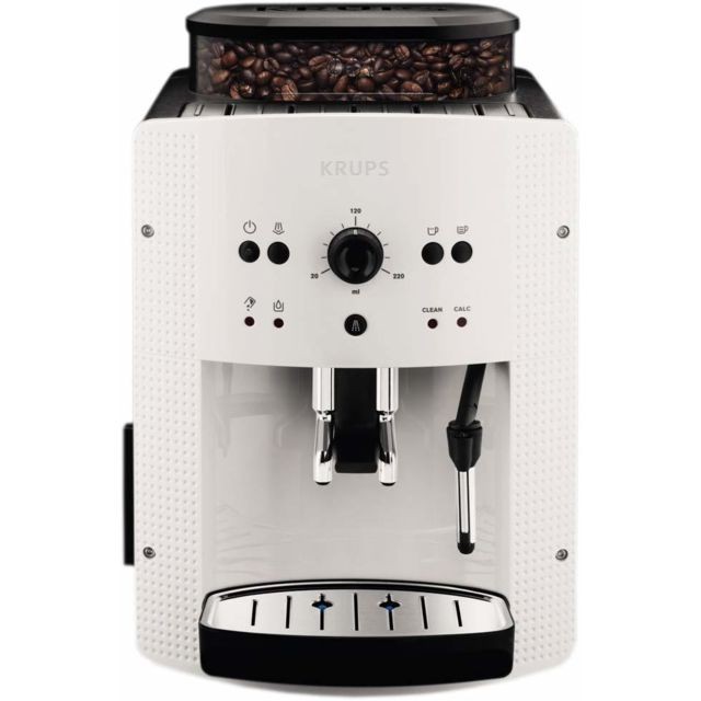 Krups - Machine à Café Automatique de 1,6L avec Buse Vapeur 1450W blanc - Machine à café automatique