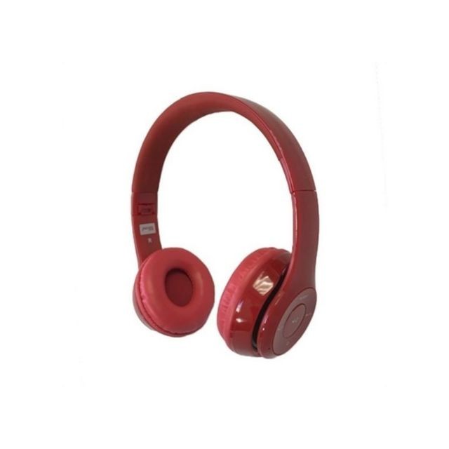 Omega - Casques Bluetooth avec Microphone Omega Freestyle FH0915R Rouge - Casque Bluetooth Casque