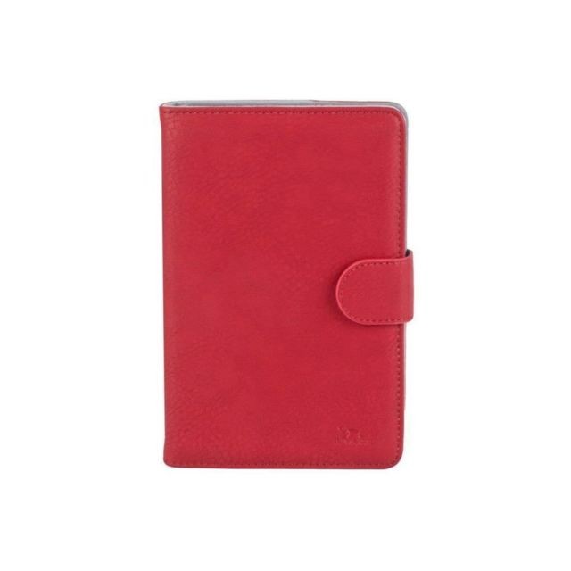 marque generique - RIVACASE Etui tablette universel Orly 10,1'' - Cuir - Rouge - Tablette 12 pouces