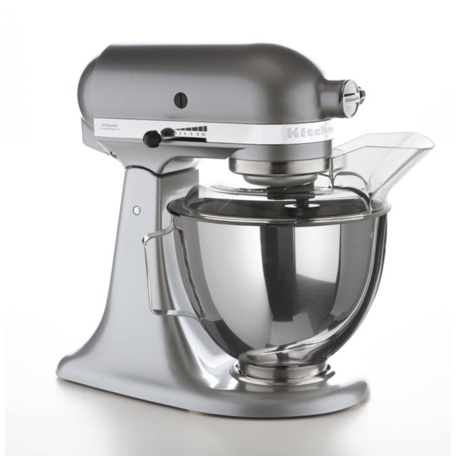 Kitchenaid - kitchenaid - robot pâtissier multifonction 4,3l 300w silver - 5ksm095psecu - Robot Kitchenaid Préparation culinaire