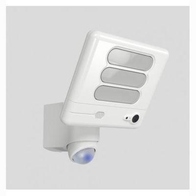Applique, hublot Elstead Lighting Projecteur Blanc Led 25W avec Caméra intégrée Audio Vidéo - LUTEC -