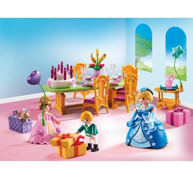 Playmobil Salle à manger pour anniversaire princesse - 6854
