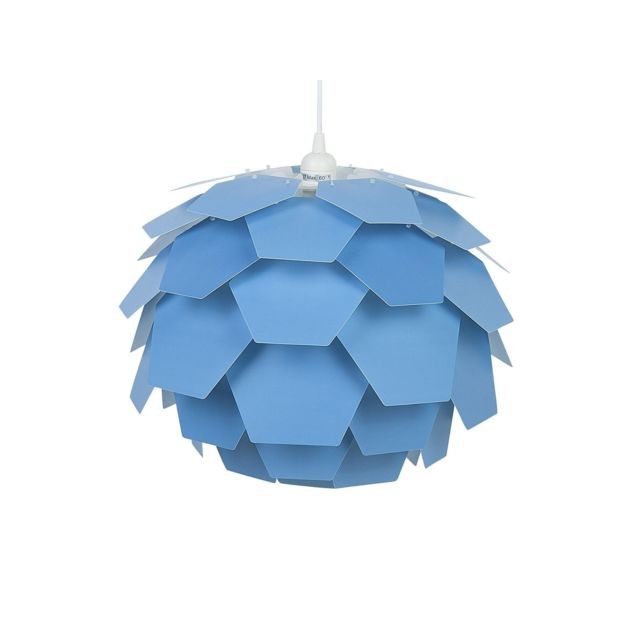 Beliani - Lampe suspension bleu petit abat-jour SEGRE Beliani  - Luminaires