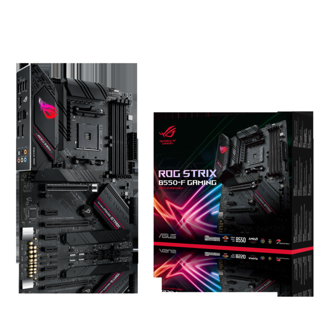Asus - AMD B550-F ROG STRIX GAMING (WI-FI) - ATX - Carte mère AMD Amd b550