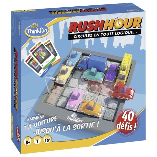 Thinkfun - Rush Hour - 76302 - Idées Cadeaux : 20€ à 50€