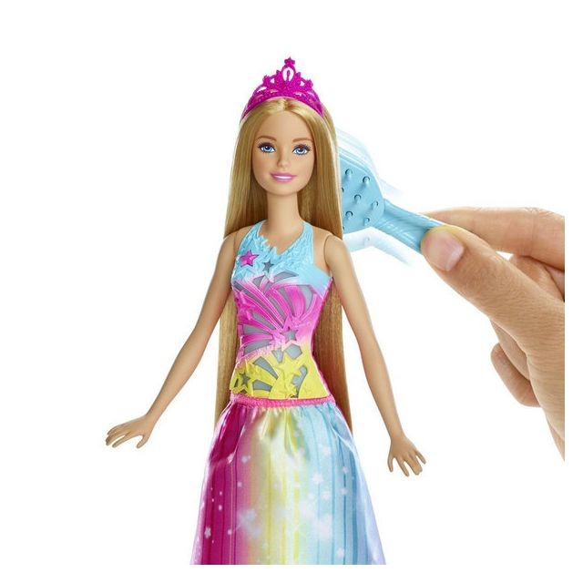 Mattel Barbie Dreamtopia-Princesse arc-en-ciel sons et limières