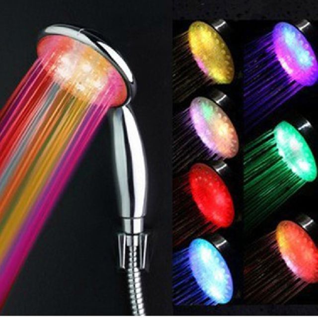 marque generique - Pomme de douche à LED marque generique  - Baignoire couleur