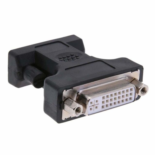 Ineck - INECK® DVI adaptateur VGA 15 broches Male Vers DVI-I 24+5 broches Femelle Convertisseur Ineck  - Ineck