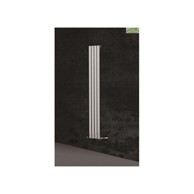 Karag - Radiateur design vertical MARCELO 31x180 cm en chrome - Sèche-serviette