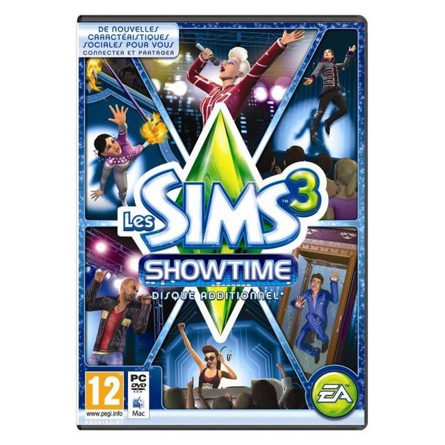Electronic Arts - Les Sims 3 : Showtime (PC) Electronic Arts   - Jeux PC Electronic Arts