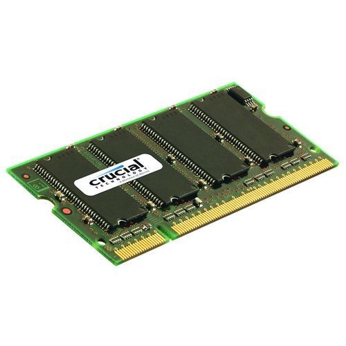 Crucial - Mémoire portable SO-DIMM DDR2 PC2-5300 - 2 Go 667 MHz - CAS 5 - CT25664AC667 - RAM PC Crucial