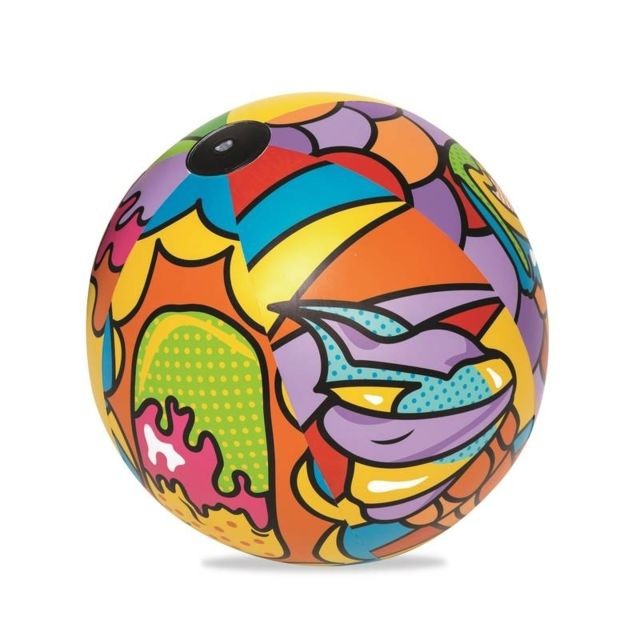 Bestway Ballon de Plage Gonflable Bestway Pop Art Ø91 cm