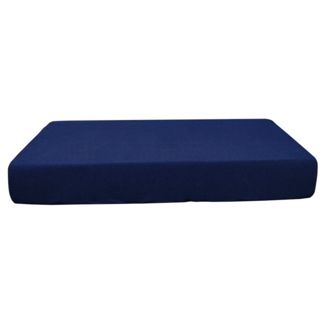 marque generique - Housse de coussin de siège de canapé Jacquard Strand Spandex Bleu foncé-Taille S marque generique  - Quincaillerie du meuble