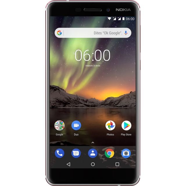 Smartphone Android Nokia NOKIA-6-1-BLANC