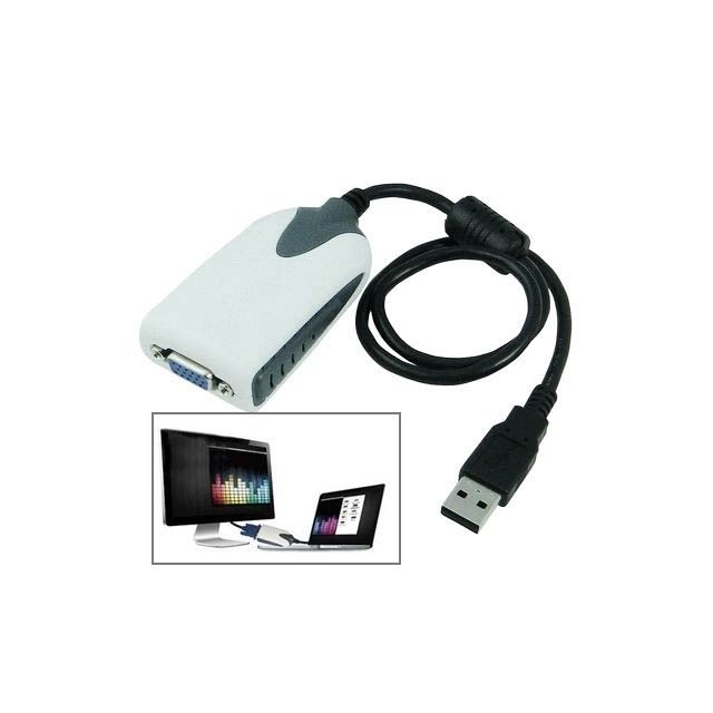 Wewoo - Câble Adaptateur multi-moniteur / multi-écran USB vers VGA, résolution: 1680 x1050 Wewoo  - Bonnes affaires Câble USB