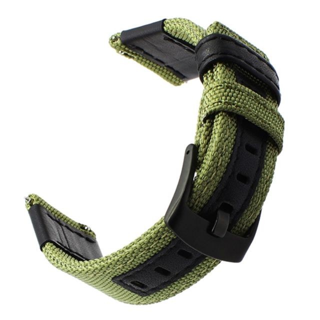 Autres accessoires smartphone marque generique Bracelet en nylon dragonne vert pour votre Huawei Watch GT