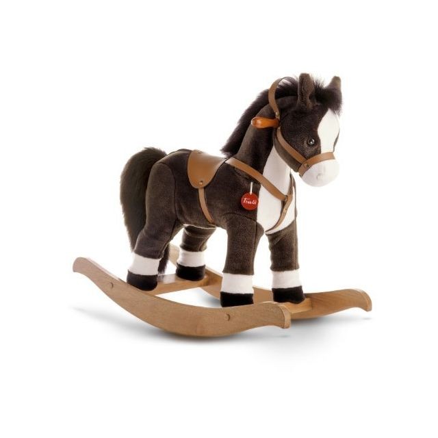 Trudi - Trudy Rocking Horse Ride On (76 cm Brown) Trudi  - Jeux artistiques Trudi