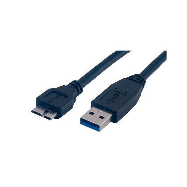 Mcl - MCL Câble USB 3.0 type A mâle / micro B mâle - 1,80m Mcl  - Marchand Zoomici