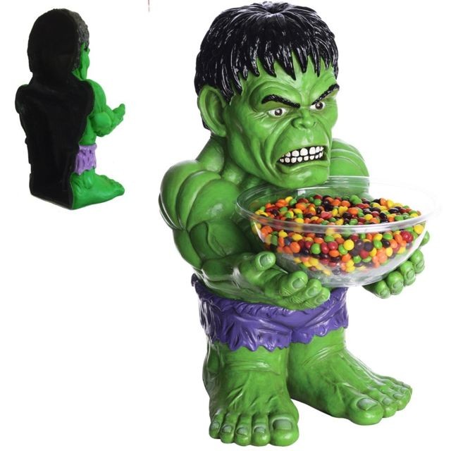 Petite déco d'exterieur Rubies Statue Pot à bonbons Hulk