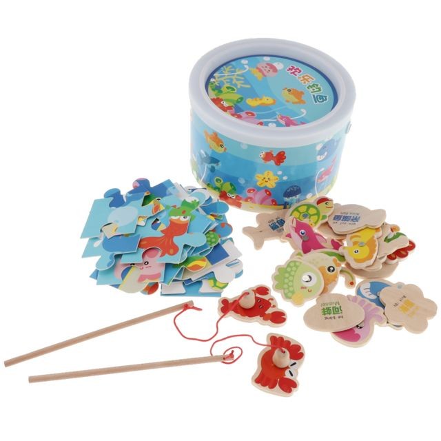 marque generique - Jouet de jeu de pêche magnétique pour enfants marque generique  - Jouet enfant 4 ans