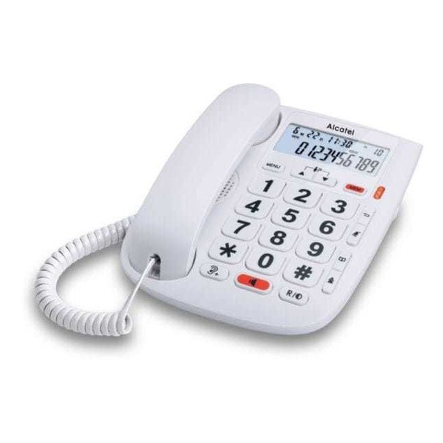 Alcatel - Alcatel Tmax 20 Téléphone Fixe Senior - Téléphone fixe filaire