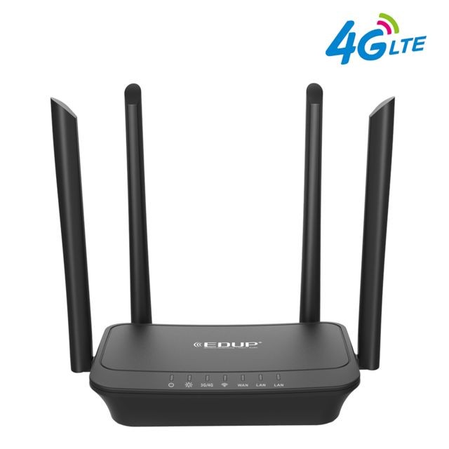 marque generique - Routeur Wifi sans fil 300 Mbps 802.11b / g / n 4G LTE FDD Mobile Hotspot CPE avec fente Sim et port LAN - Routeur 4G Modem / Routeur / Points d'accès