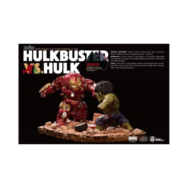 Films et séries Gamesland Egg Attack Action EA-021 - Avengers Age of Ultron - Hulkbuster vs Hulk