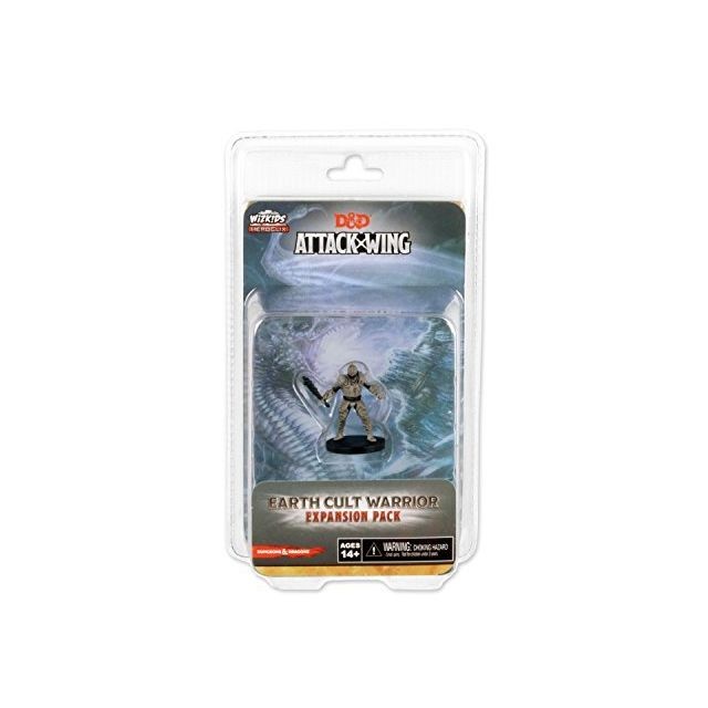 Wizkids - D&D Attack Wing Wave Seven - Earth Cult Warrior Expansion Pack Wizkids   - Jeux de cartes Wizkids