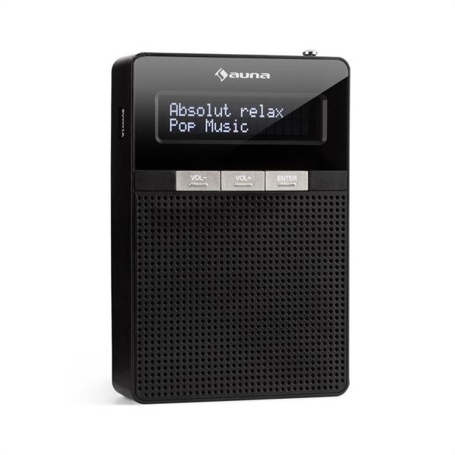 Auna - auna DigiPlug DAB Prise de courant radio Internet DAB+ FM/PLL Bluetooth - noir Auna - Auna