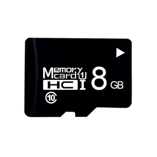 Wewoo - Carte Micro SD mémoire High TF Class10 Black TF SD de 8 Go - Carte Micro SD 8 go
