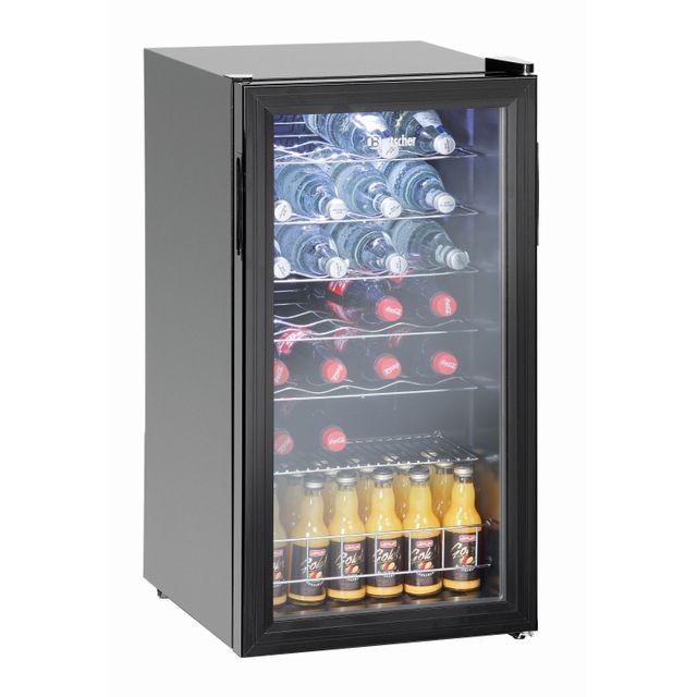 Bartscher - Refrigerateur a boissons 88L Bartscher  - Congélateur